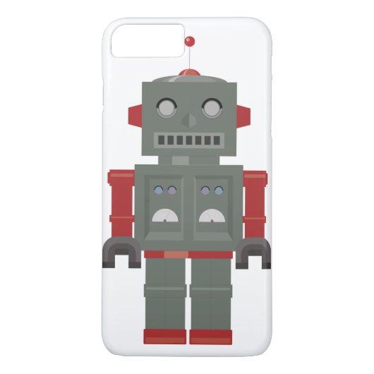 Oude Robot Case-Mate iPhone Case (Achterkant)
