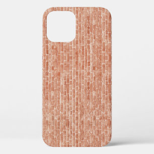 Oude rode bakstenen muurtextuur. iPhone 12 hoesje