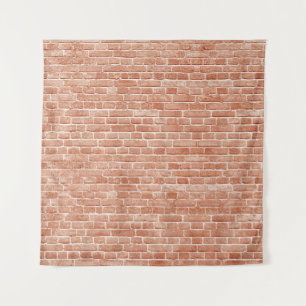 Oude rode bakstenen muurtextuur. wandkleed