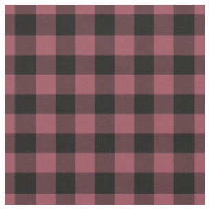 Oude rode en zwarte geruite gingham stof