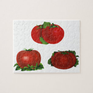 Oude rode rijpe tomaten Voedsel, Fruit, Groenten Legpuzzel