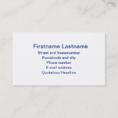 Oude rode Visitekaartjes | Oude wolgeschenken (Achterkant)