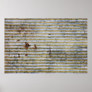 oude roestachtige zinkgrungetextuur,  zinktextuur poster