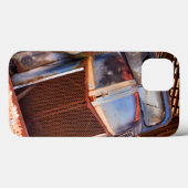 Oude roestwagen op een boerderij Case-Mate iPhone case (Achterkant (horizontaal))