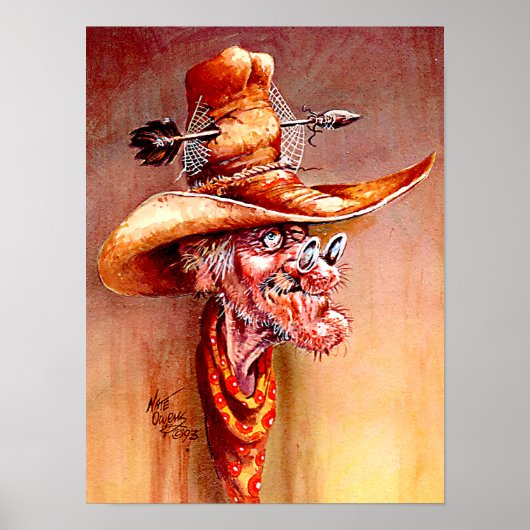 Oude roet poster (Voorkant)