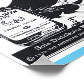  Oude rog recht whisky, rogge, Bourbon en Poster (Hoek)