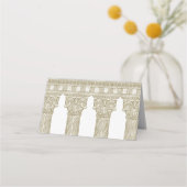 Oude Rome Party met elegante tempel kolommen (Achterkant)