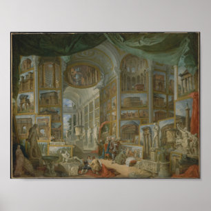 Oude Rome van Panini - Poster