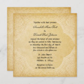 Oude Romeinse bruiloft uitnodiging (Voorkant / Achterkant)