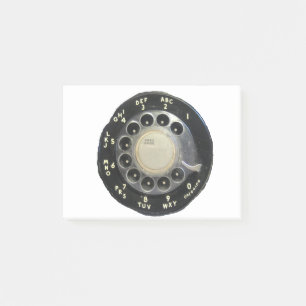 Oude Rotary Phone Dial Post-it® Notes