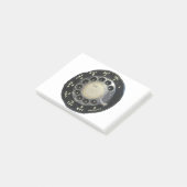 Oude Rotary Phone Dial Post-it® Notes (Schuin)