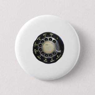 Oude Rotary Phone Dial Ronde Button 5,7 Cm