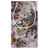 Oude roze roze roze boomstammen klein cadeauzakje (Achterkant)