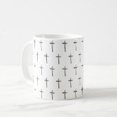 Oude Rugged Cross Mok (Voorkant links)