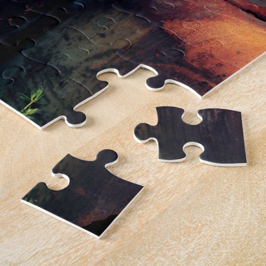 Oude Rust Bucket  te groot Legpuzzel (Zijkant)