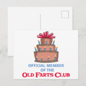Oude Sakkers Club Briefkaart (Voorkant / Achterkant)