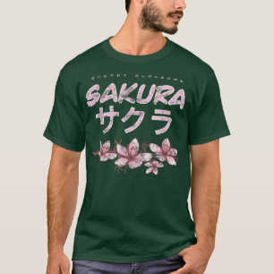 Oude Sakura Bloesem Kersenbloesem Dag Japans T-shirt