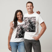 Oude Samurai - Een houtskool eerbetoon aan de Warr T-shirt (Unisex)