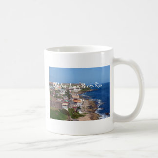 Oude San Juan, kust van Puerto Rico Koffiemok