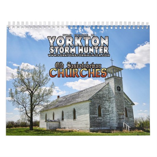 Oude Saskatchewan Kerken Kalender (Hoes)