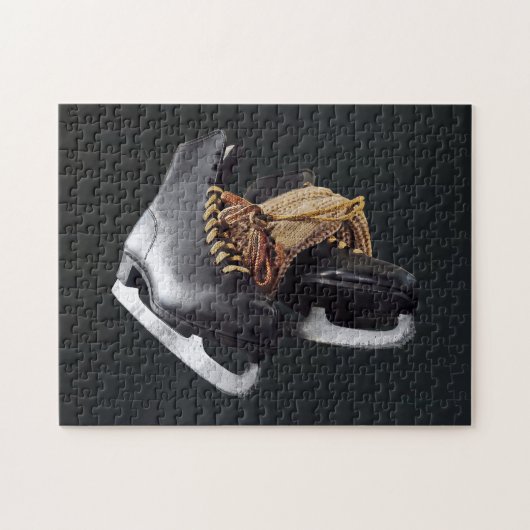 Oude Schaatsen Legpuzzel (Horizontaal)