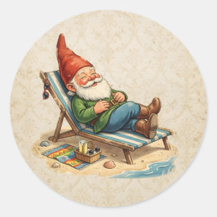 Oude Scharp Foto - TUINKAARTEN 26 Ronde Sticker