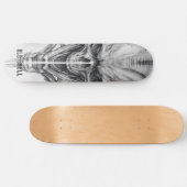 Oude Schedel Schets Skateboard (Horizontaal)