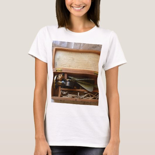 Oude Scheepslog T-shirt (Voorkant)