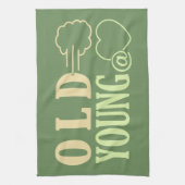 Oude scheet aangepaste handdoek (Verticaal)
