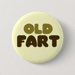 Oude scheet ronde button 5,7 cm
