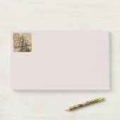Oude Schepen en Kaart Post-it® Notes (Op bureau)