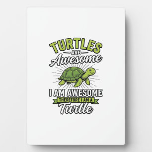 Oude schildpadden zijn geweldig Funny Turtle Shirt Fotoplaat