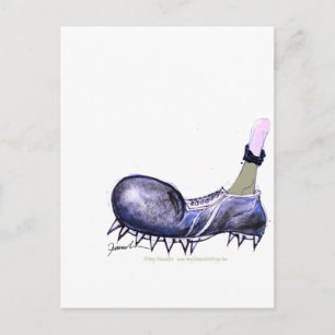 Oude schoen, Tony Fernandes Briefkaart