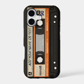 Oude School 80s DJ Music Cassettebandje Pattern