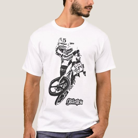 oude school bmx t-shirt (Voorkant)