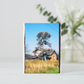 Oude school briefkaart (Staand voorkant)