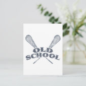Oude school briefkaart (Staand voorkant)