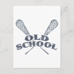 Oude school briefkaart