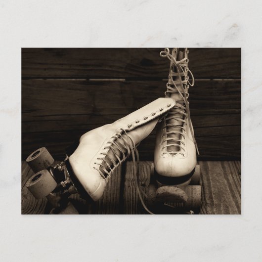 Oude school briefkaart (Voorkant)