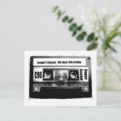 Oude school Cassette Briefkaart (Staand voorkant)
