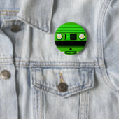 Oude school, Cassette_ Ronde Button 5,7 Cm (In situ)