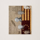 OUDE SCHOOL DIE FATHERS VINDT LEGPUZZEL (Verticaal)