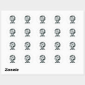 Oude School Dinosaurus Grappige Sticker (Vel)