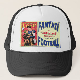 Oude School Fantasy Football Trucker Pet