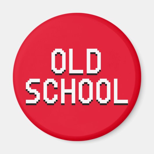 OUDE SCHOOL MAGNEET (Voorkant)