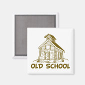 Oude school magneet (Voorkant / Achterkant)