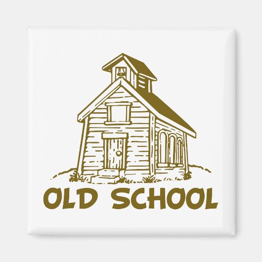Oude school magneet (Voorkant)