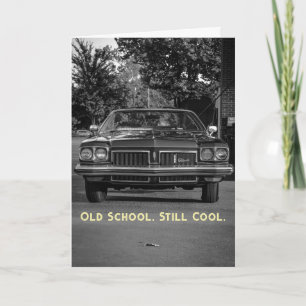 Oude School Nog Steeds Cool – Originele Fotografie Kaart