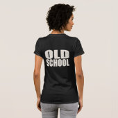 OUDE SCHOOL OVERHEAD PROJECTOR T-SHIRT (Achterkant volledig)