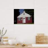 Oude school poster (Keuken)